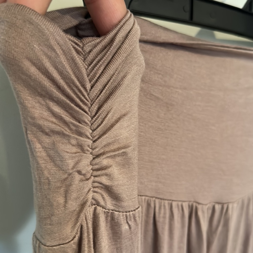 Light Brown Maxi Skirt - Picture 2 of 2